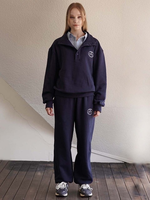 팬츠 - 유베이지 (UBEIGE) - Navy Jogger Pants