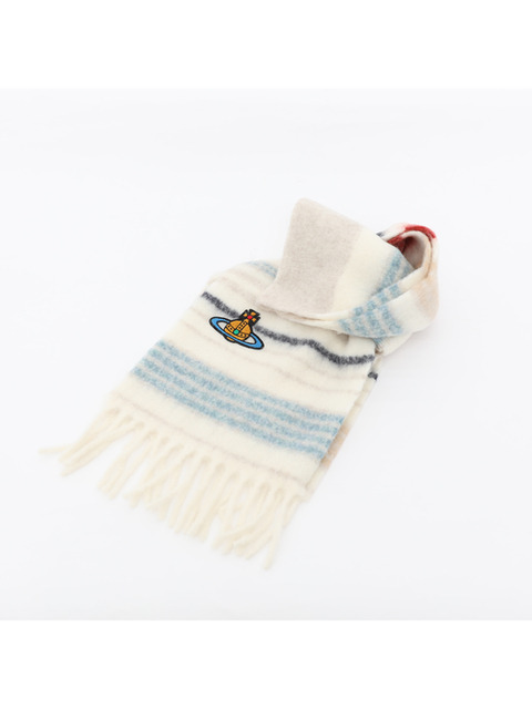 럭셔리액세서리 - 비비안 웨스트우드 (VIVIENNE WESTWOOD) - [까르피]비비안웨스트우드 23FW 8103014F W00QM B401 머플러