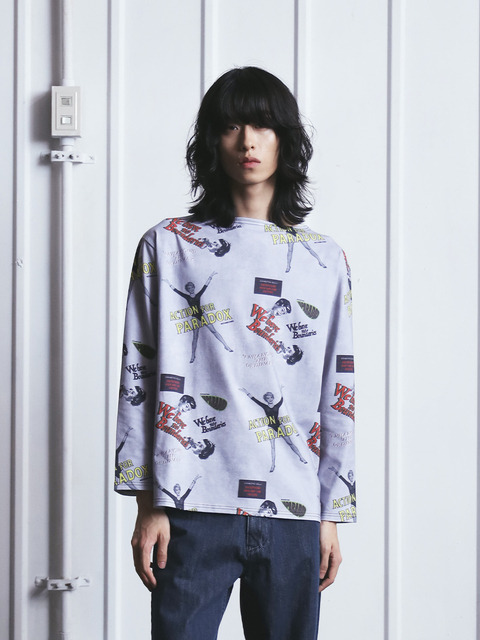 티셔츠,티셔츠 - 커넥트엑스 (CONECT®X) - [2024 Pre-Order] Boatneck Graphic Long Sleeve