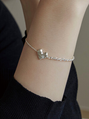 Autumn Heart 925 Silver Bracelet