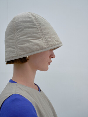 Padded Bucket Hat_Light Beige