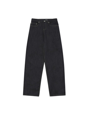 RAW INDIGO RELAXED JEANS
