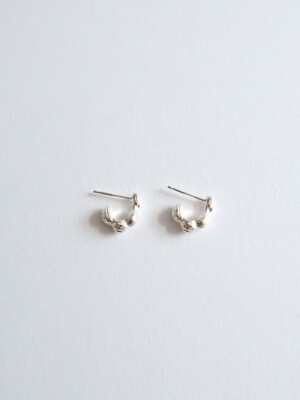 Dry bean earring [silver/gold]