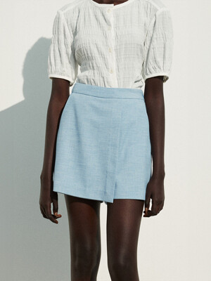 ASYMMETRIC MINI SKIRT