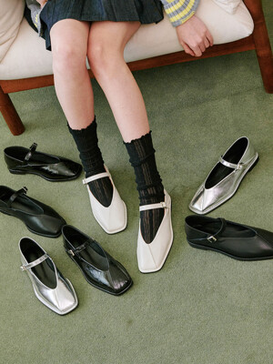 ljh7091 daily maryjane flat _ 4colors