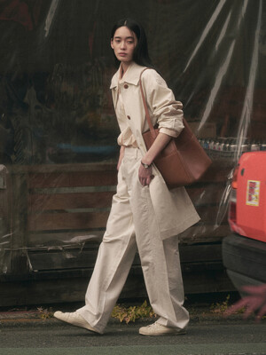 BERTA TRENCH COAT_CREAM