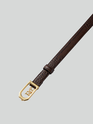 RC LOGO DADDY BELT (VINTAGE BROWN)