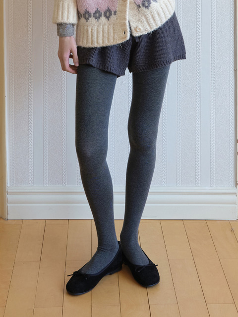 레테라 Essential Cotton Tights_2color