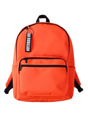 Basic Backpack _ Bright orange