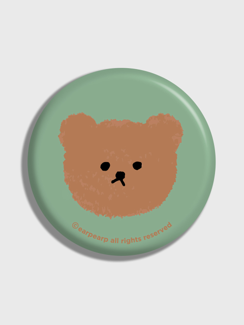 기타소품 - 어프어프 (EARP EARP) - Dot big bear-pastel mint(거울)