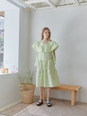 Whimsy dress (Lime)
