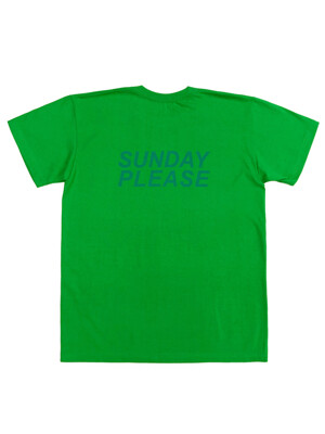 PLEASE T-SHIRTS (GREEN)