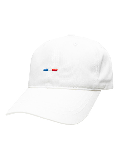 모자,모자 - 르꼬끄 스포르티브 (Lecoq sportif) - 테니스 트리컬러 자수 베이스볼캡 (QM323ACP71)