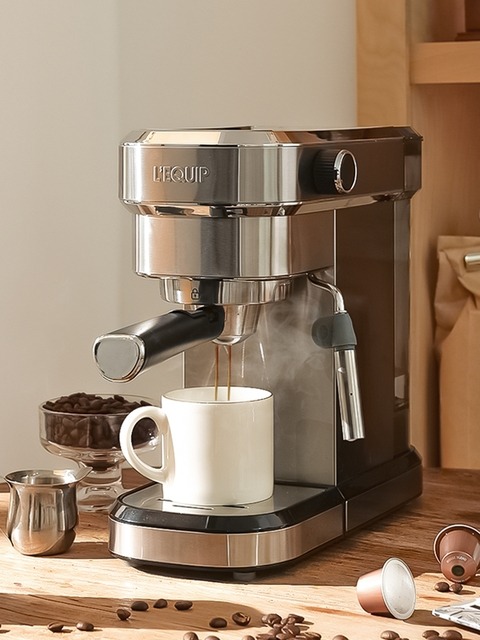 주방가전 - 리큅 (L`EQUIP) - 스텐 에스프레소 커피머신 (캡슐호환) LCM-20BF02 SS