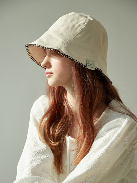 Marchen★韓国★大人気★lizz knit clochet bucket hat (3color) Marchen☆韓国☆大人気☆lizz knit clochet bucket hat (3color