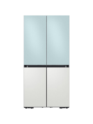 공식인증점 삼성 비스포크 615L 4도어 키친핏 냉장고 RF60C9013AP 메탈