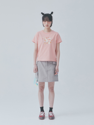 CARGO SHORT SKIRT_GRAY