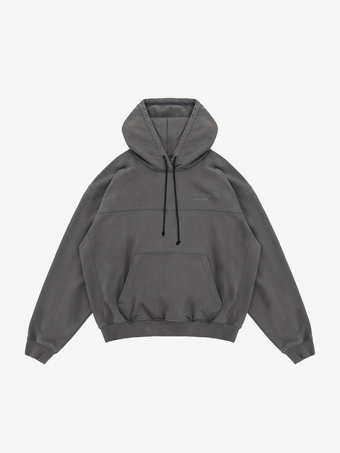 티셔츠 - 디프리크 (D.PRIQUE) - Oversized Hoodie - Mud Grey