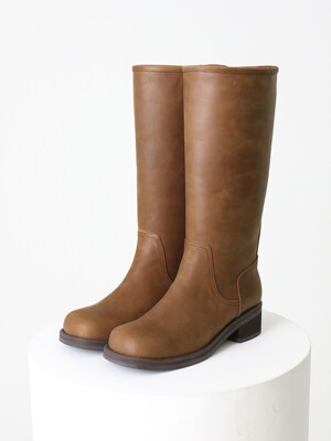 Nordic Long Boots Brown