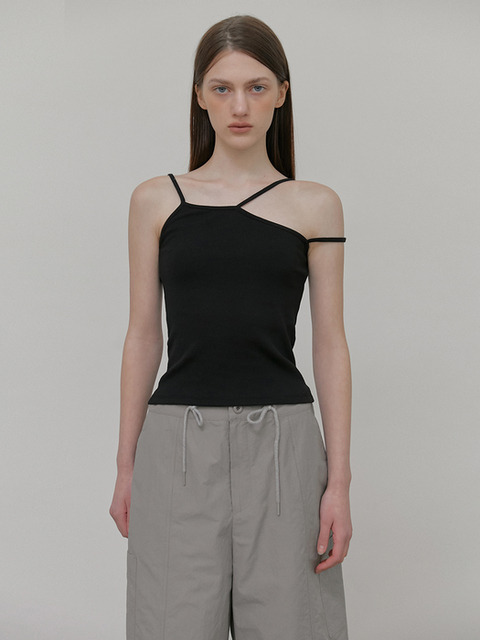 ETMON☆Scarf Shirring Sleeveless Top ETMON☆Scarf Shirring Sleeveless Top (ETMON/Tシャツ