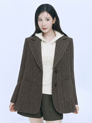 FW NEW 울혼방 하프 코트