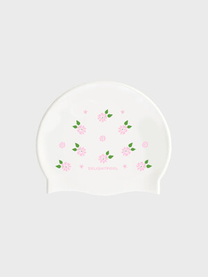 Rustic Garden swim cap - Pink