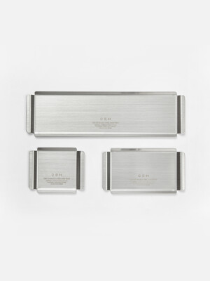 GBH HOME STAINLESS STEEL MINI TRAY (3 SIZE)