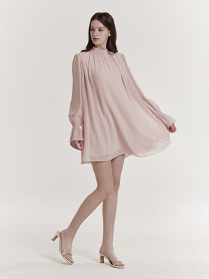 Serena Chiffon One-piece (Pink)