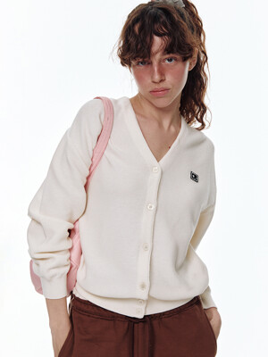 CENTAUR BASIC KNIT CARDIGAN_IVORY