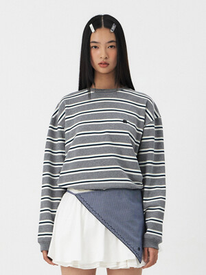 25PS TAND STRIPE  LONG SLEEVE T-SHIRT [2COLORS]