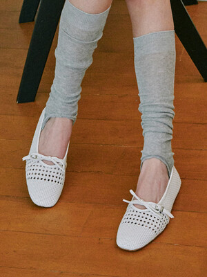 ljh7100 weaving maryjane flat _ 2colors