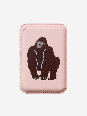 [맥세이프 카드지갑]Pink-Gorilla Magsafe Cardcase