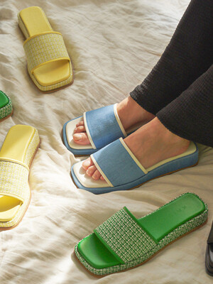 [리퍼브][230~250]Bloom sandals_5color