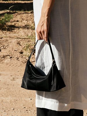 PETIT BATEAU BAG [BLACK - NYLON]