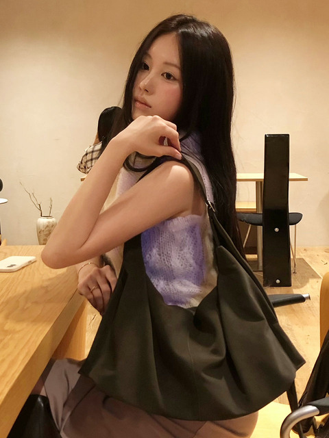 무르 [홍지 PICK]Nuovo Slouch Hobo Bag(8color)