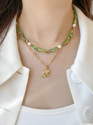 MIX THE GREEN NECKLACE
