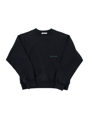 Embroidered Sweatshirt Black
