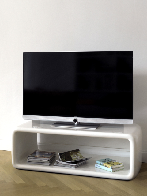 생활가전 - 로에베 (LOEWE TV) - [LOEWE] 로에베 독일 명품 LED TV 55인치 ART 테이블 스탠드