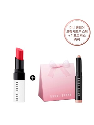 [단독] NEW 엑스트라 립 틴트 (+미니 롱웨어 크림 섀도우 스틱 골든 핑크 + 기프트 박스 증정)