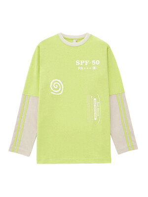 Football Pullover ESSENTIAL UNISEX Lime
