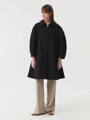 FONDE TRENCH COAT (BLACK)