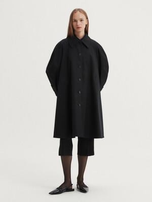 FONDE TRENCH COAT (BLACK)