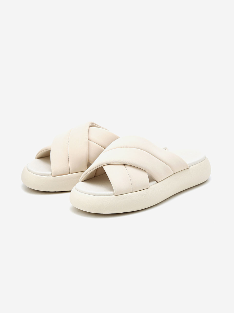뮬/슬리퍼,뮬/슬리퍼 - 탐스 (TOMS) - 탐스 알파가타 맬로우 크로스오버 여성 슬라이드 베이지
