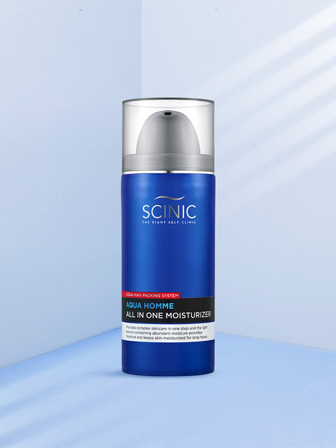 스킨케어 - 싸이닉 (scinic) - 아쿠아 옴므 올인원 모이스처라이저 100ml