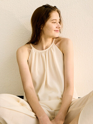 [Comfort] Wrinkle Sleeveless Top_2color