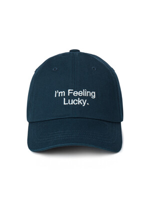 ‘I’m Feeling Lucky’ COTTON CAP_NAVY
