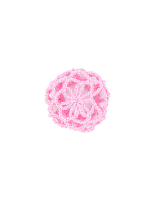 Flower Hair Net (pink)
