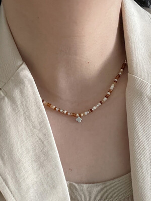 Multi Color Beads Necklace_NC308