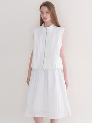 String skirt _ White