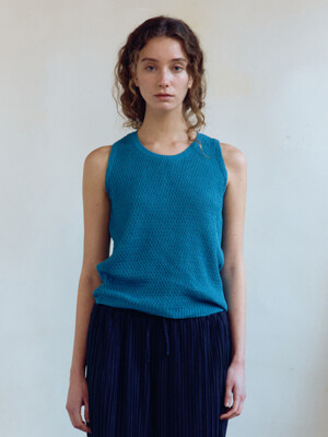 Liu Linen Sleeveless (Turquoise)